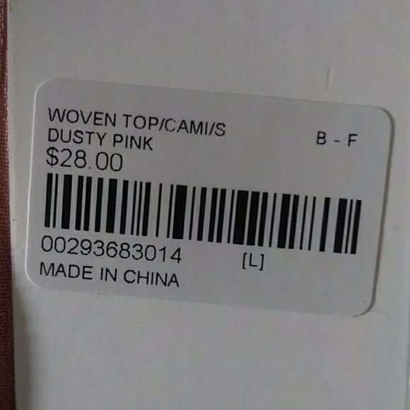 ❌SOLD❌NWT. Dusty pink lace cami. - Picture 7 of 8